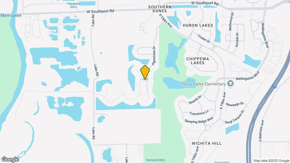 7516 Pipestone Dr Map and Location Details