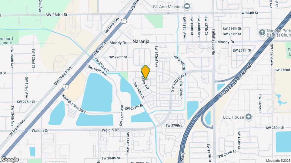 27407 SW 143rd Ave Mapa y Detalles de la Ubicación