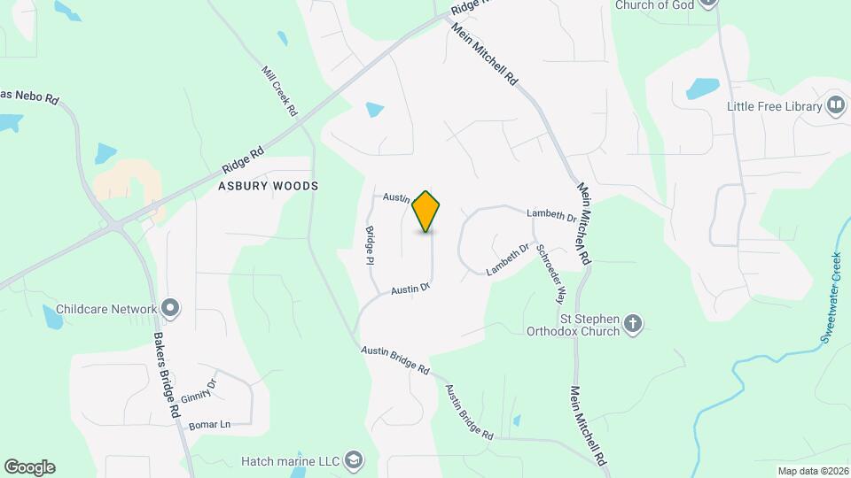 425 Austin Dr Mapa y Detalles de la Ubicación