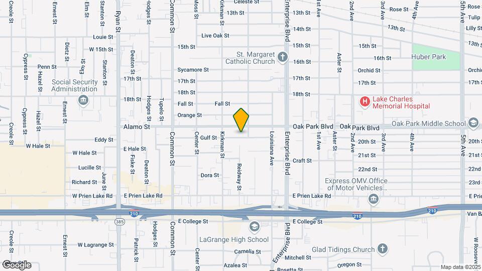 925 Gulf St Map and Location Details