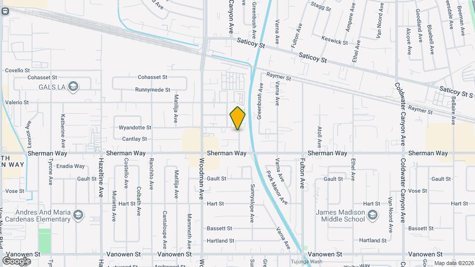 7249 Allott Ave, Unit 7249A Map and Location Details