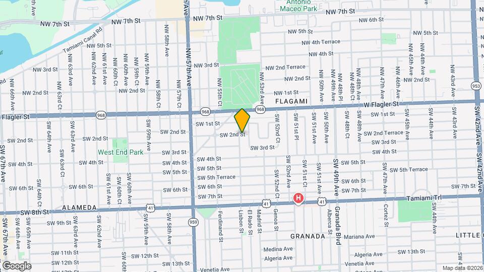 5410 SW 2nd St Map and Location Details