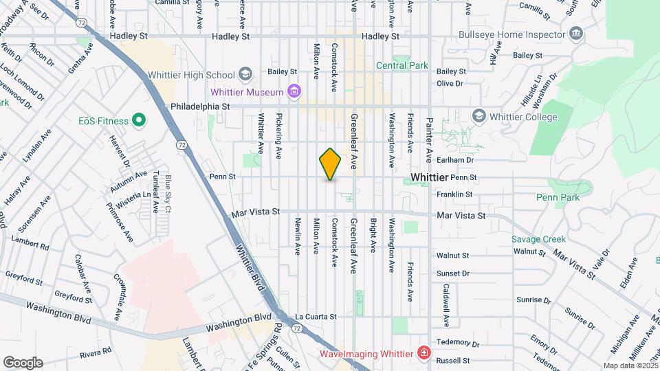 7313 Comstock Ave Mapa y Detalles de la Ubicación