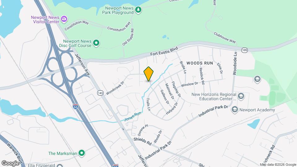 926 Woodcreek Dr Map and Location Details