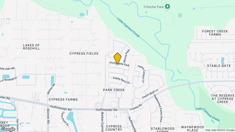 16834 Jelly Park Stone Dr Map and Location Details