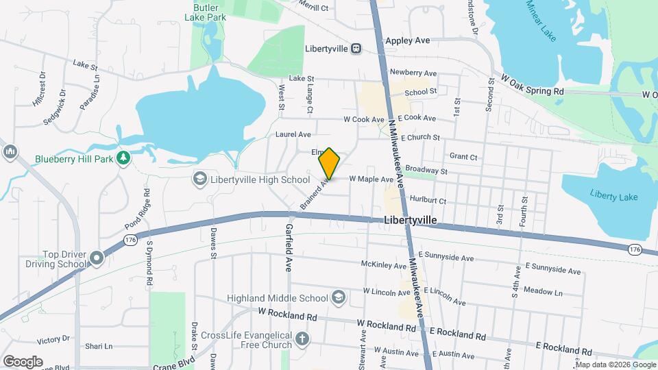 329 W Maple Ave Mapa y Detalles de la Ubicación