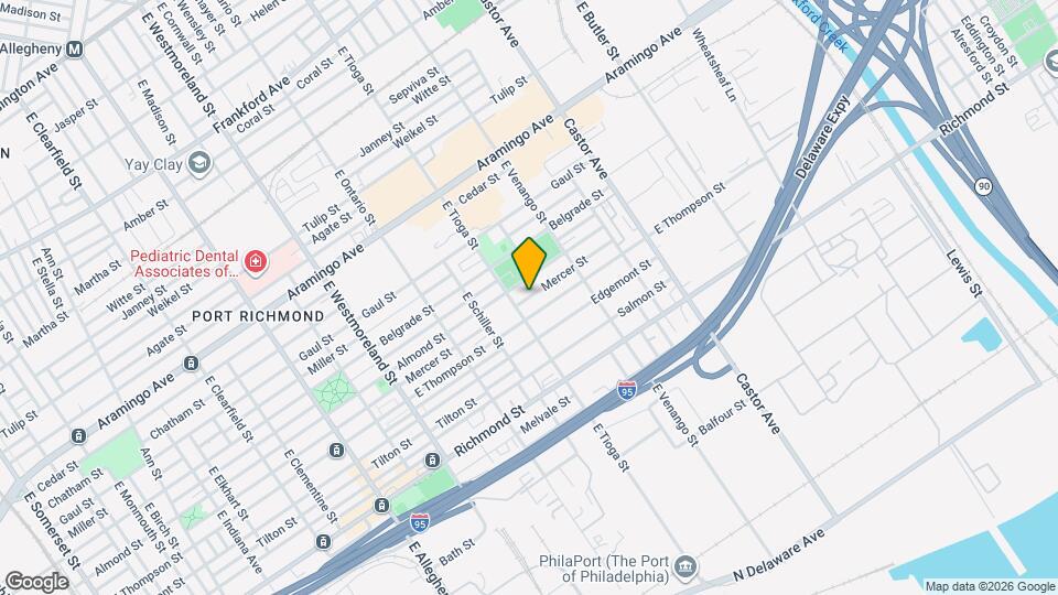 3516 Mercer St Map and Location Details