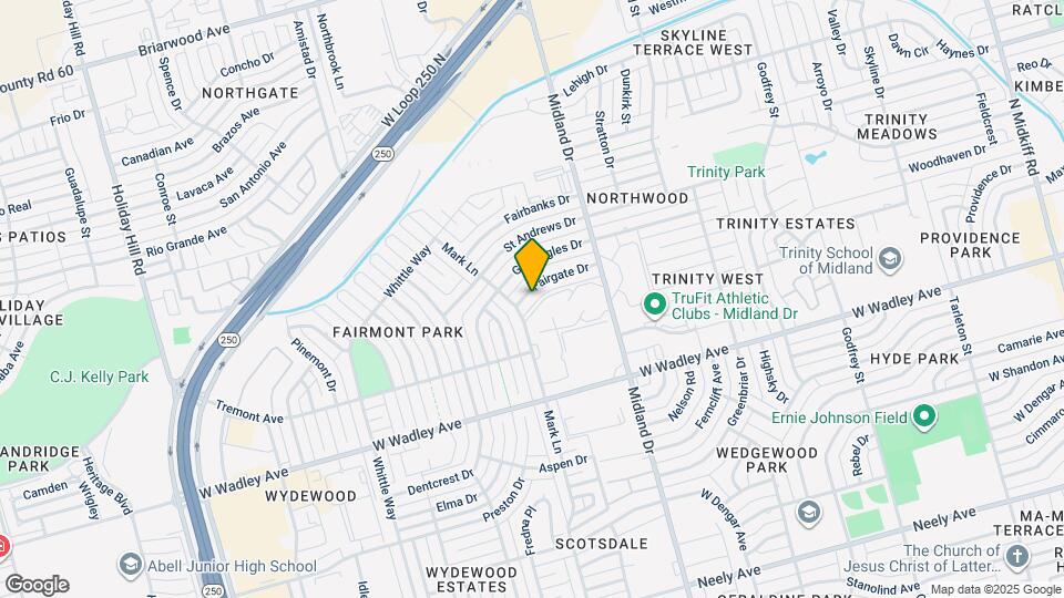 4519 Fairgate Dr Map and Location Details