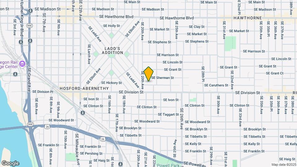 2025 SE Caruthers St Map and Location Details