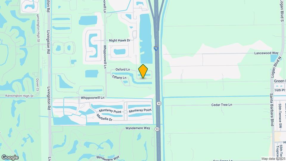972 Hampton Cir Mapa y Detalles de la Ubicación