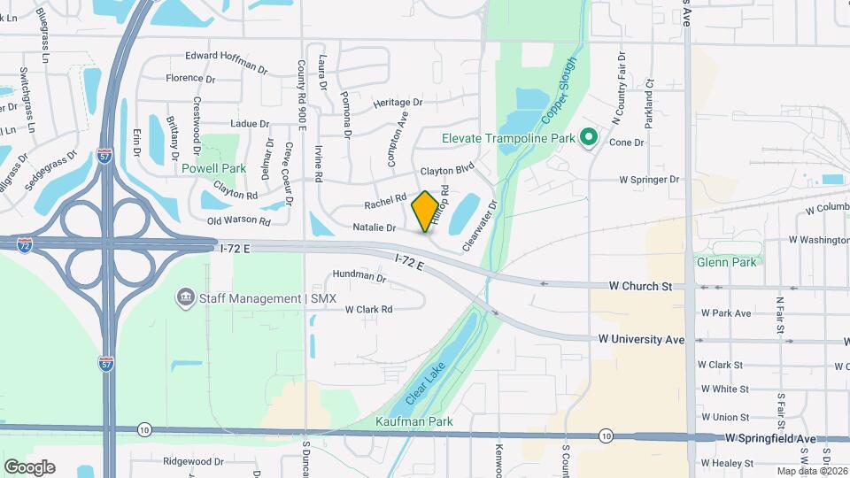 2903 Natalie Dr Map and Location Details
