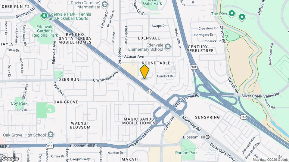 5332 Monterey Rd Map and Location Details