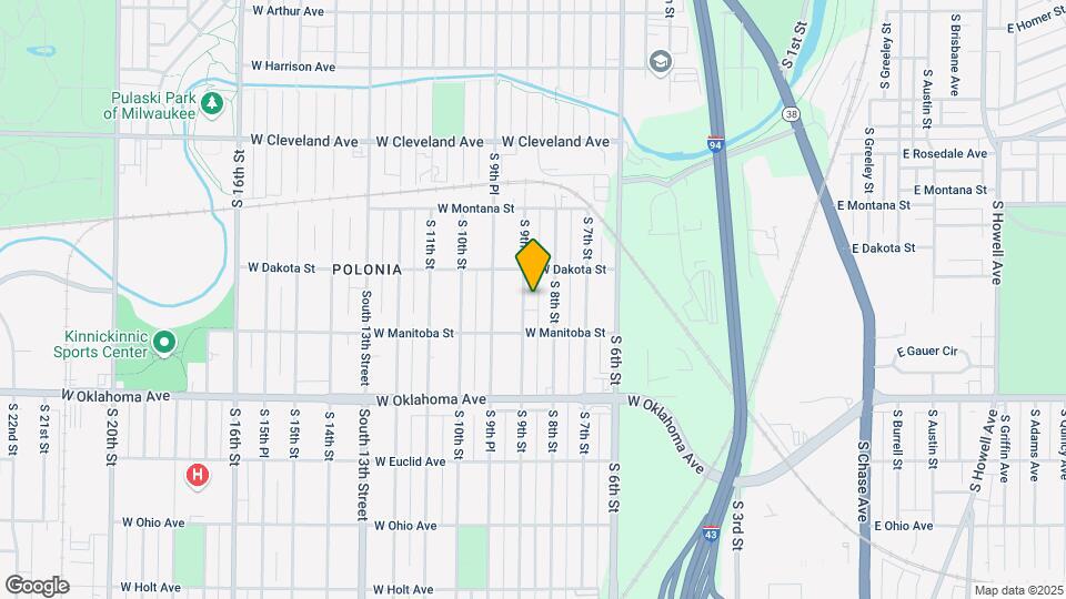 2934 S 9th St Mapa y Detalles de la Ubicación
