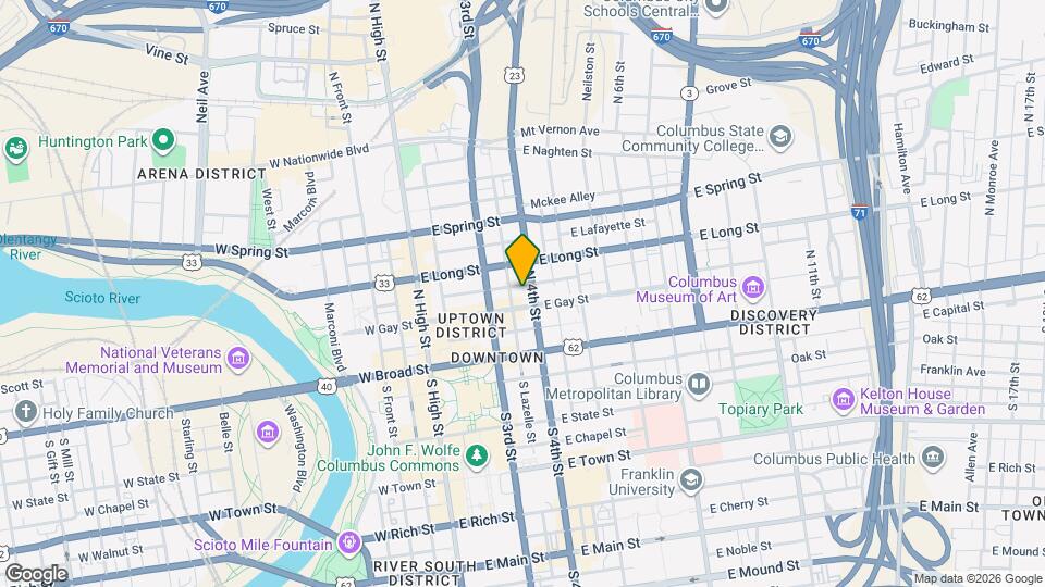 Continental Tower Mapa y Detalles de la Ubicación