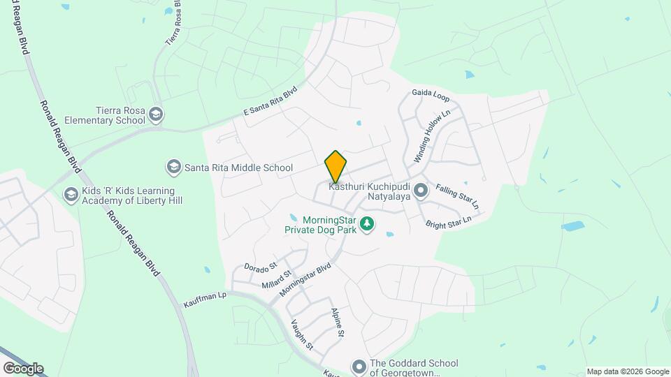 136 Tucana St Map and Location Details