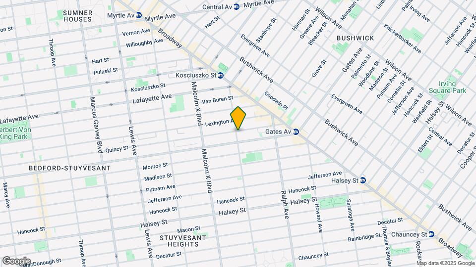 808 Quincy Ave Map and Location Details
