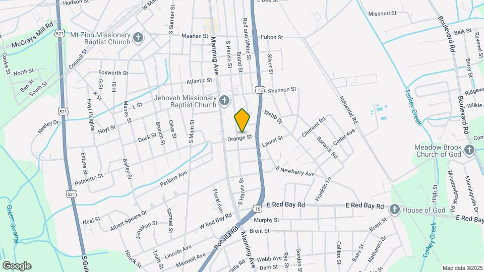 107 Orange St Map and Location Details