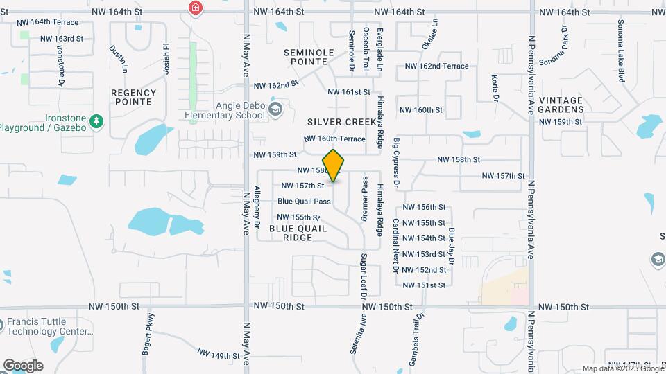 6824 NW 157th St Map and Location Details
