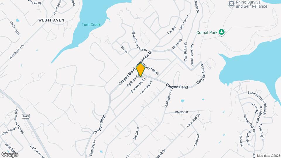 1583 Bonnyview Dr Mapa y Detalles de la Ubicación