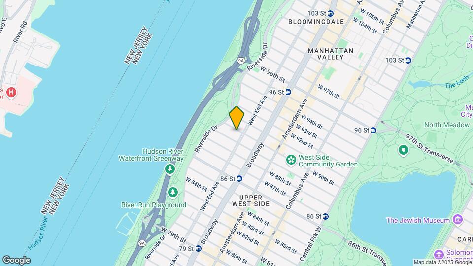 302 W 90th St Mapa y Detalles de la Ubicación