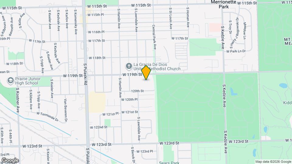 11925 S Lawndale Ave, Unit 3B1 Map and Location Details