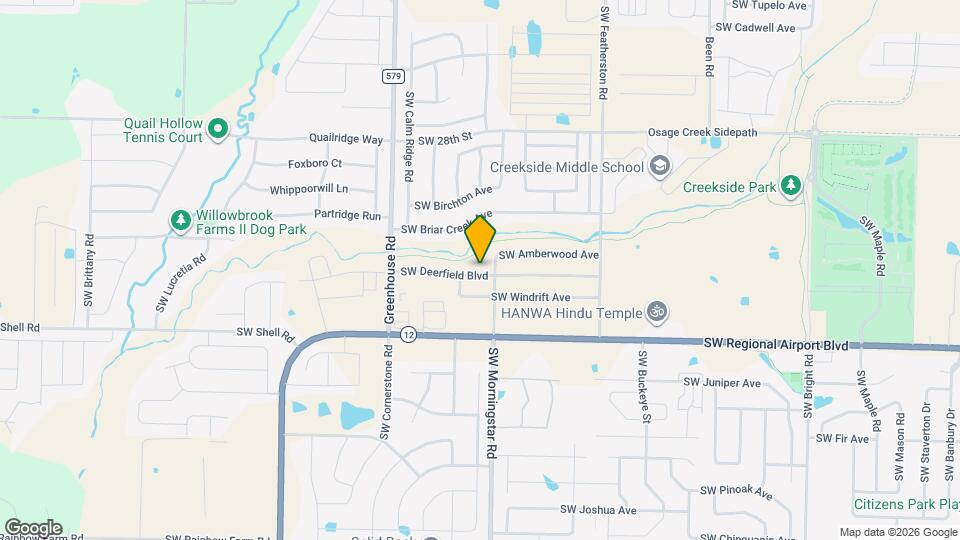 3304 SW Deerfield Blvd Map and Location Details