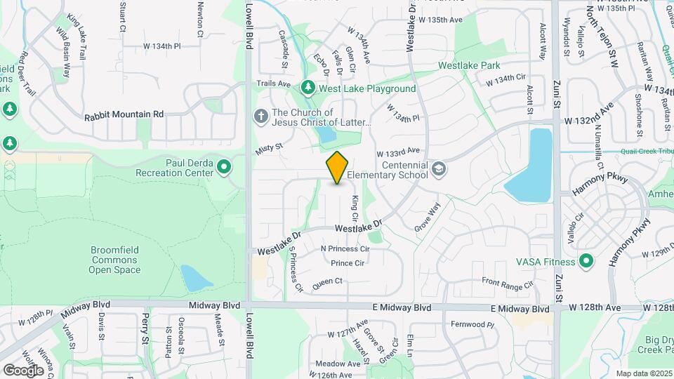 13145 Hazel Ct Map and Location Details