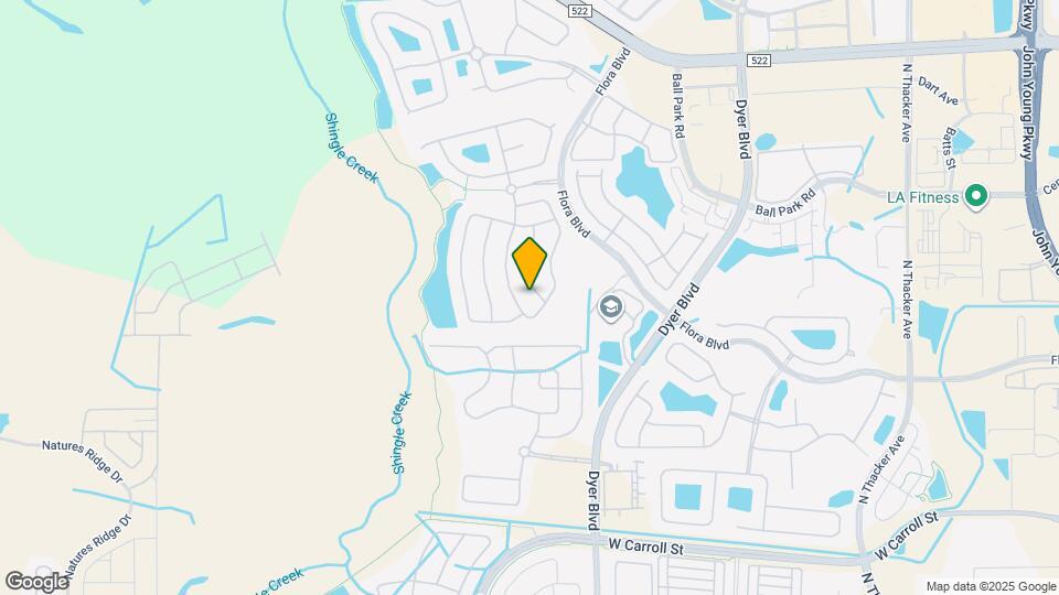 2930 Willow Creek Ln Map and Location Details