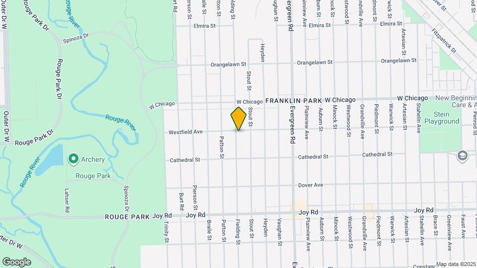 9272 Fielding St Mapa y Detalles de la Ubicación