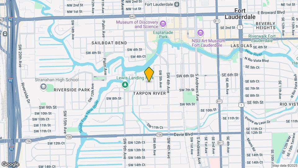 622 SW 7th Ave Map and Location Details