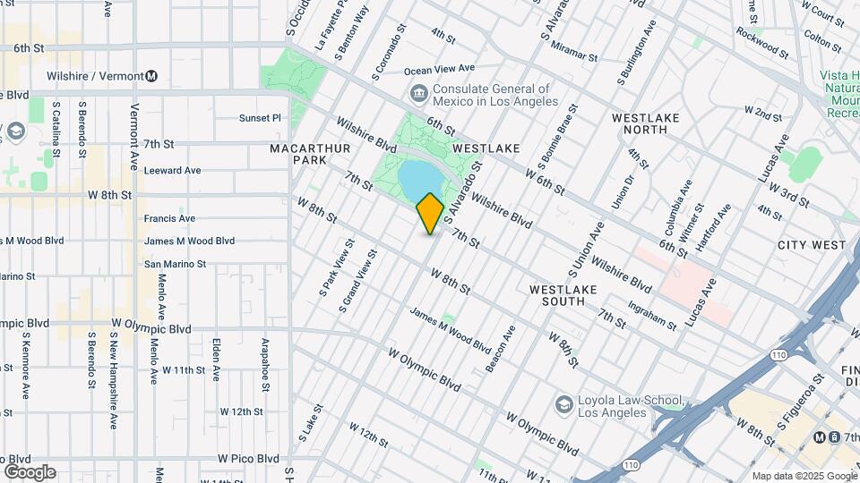 MacArthur Park Apartments Map and Location Details