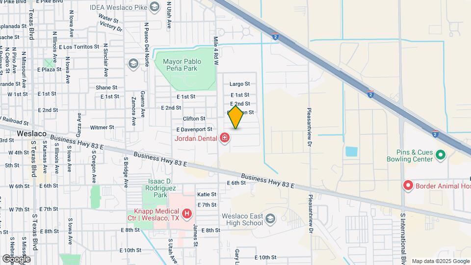 1809 Stauffer St Map and Location Details