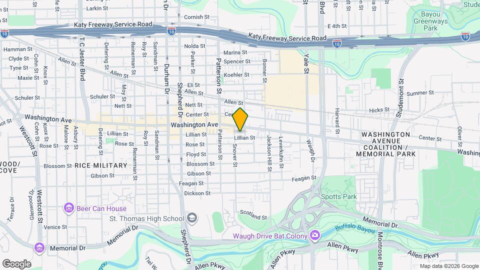 4308 Lillian St Map and Location Details