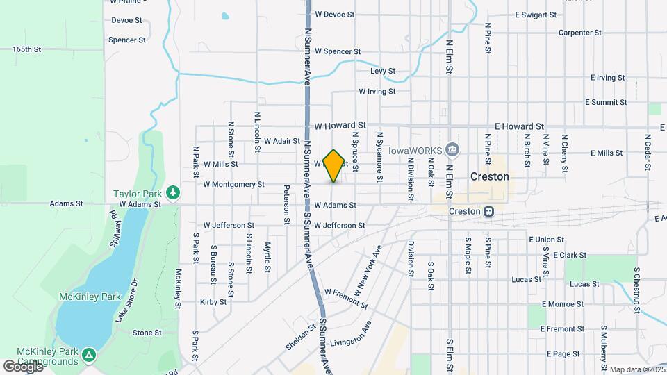 710 W Montgomery St Map and Location Details