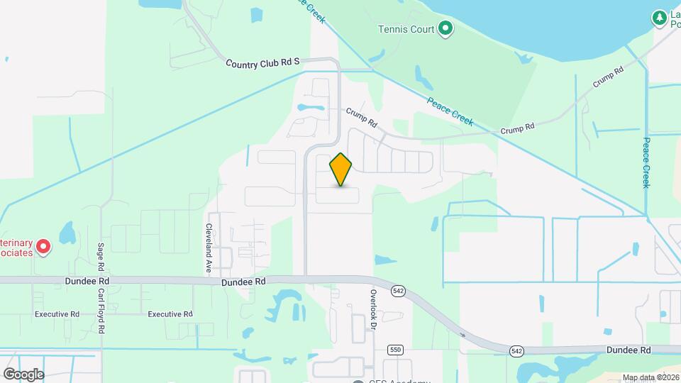 3037 Country Club Cir Map and Location Details