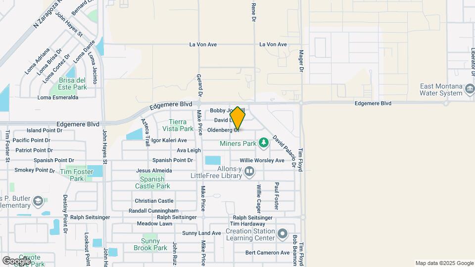 14812 Oldenberg Ct Map and Location Details