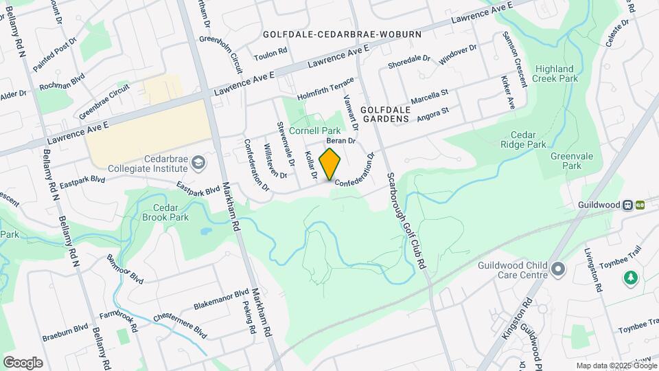 113 Confederation Dr Map and Location Details