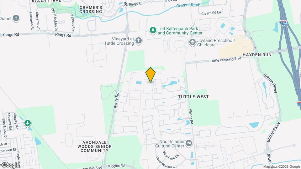 5857 Spruce Forest Dr Map and Location Details