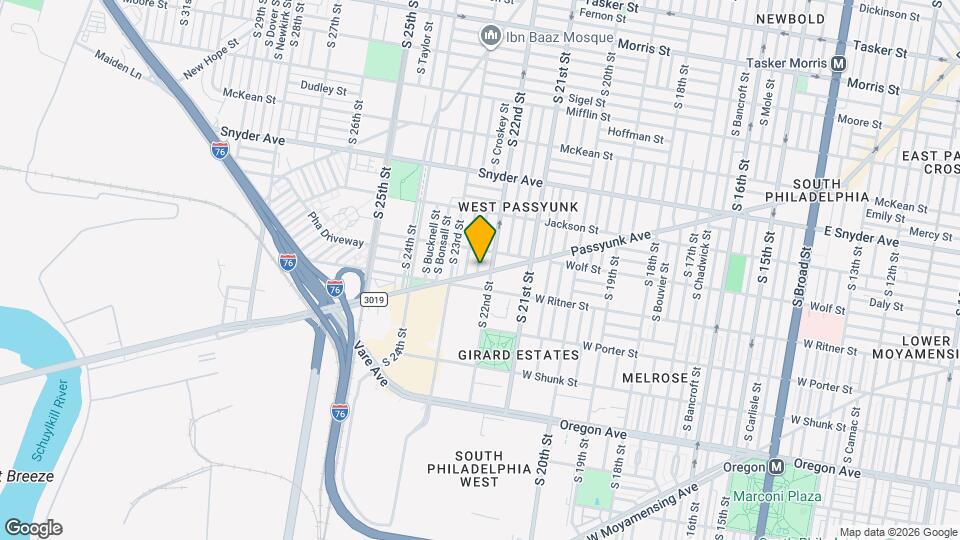 2327 S Croskey St Map and Location Details