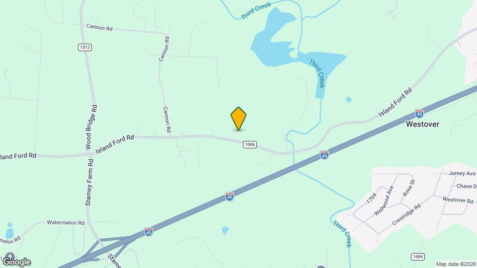 648 Island Ford Rd Map and Location Details