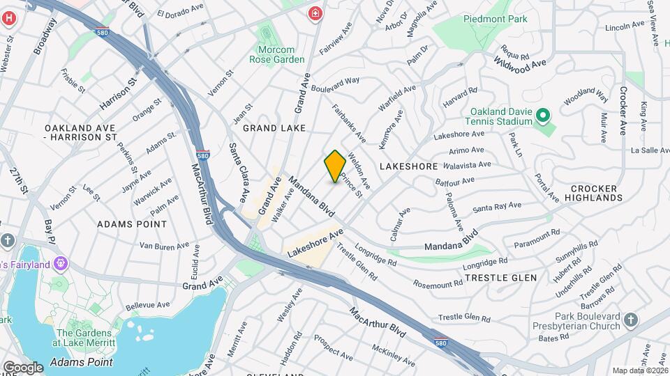 844 York St Map and Location Details