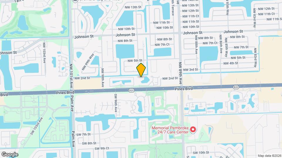 145 NW 93rd Ave Map and Location Details