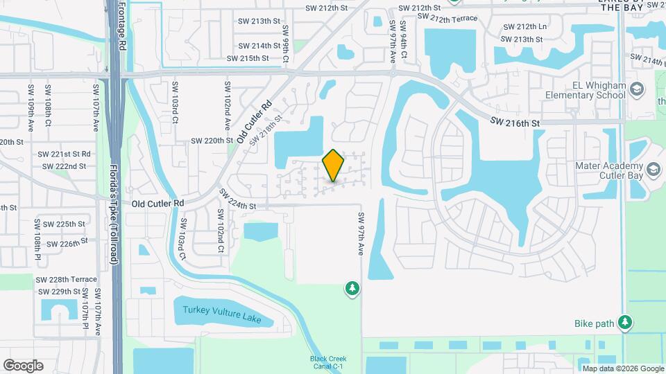 9834 SW 222nd Ter Mapa y Detalles de la Ubicación