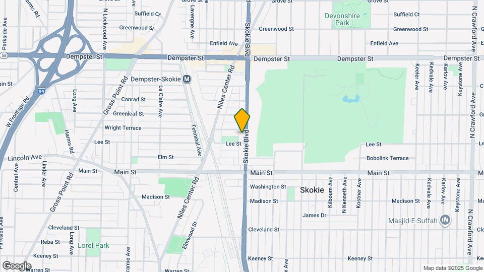 8500 Skokie Blvd Map and Location Details