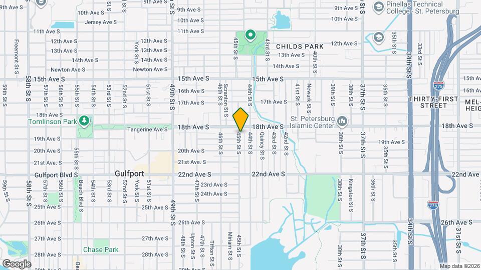 1826 45th St S Mapa y Detalles de la Ubicación