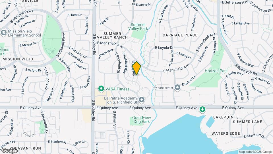 4154 S Richfield Way Map and Location Details