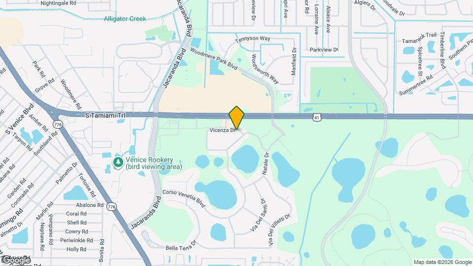 4270 Vicenza Dr Map and Location Details