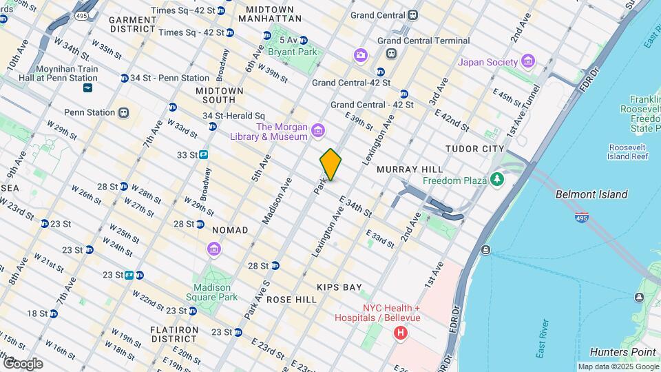 7 Park Ave Map and Location Details
