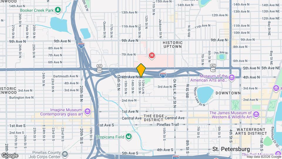 375 13th St N Map and Location Details