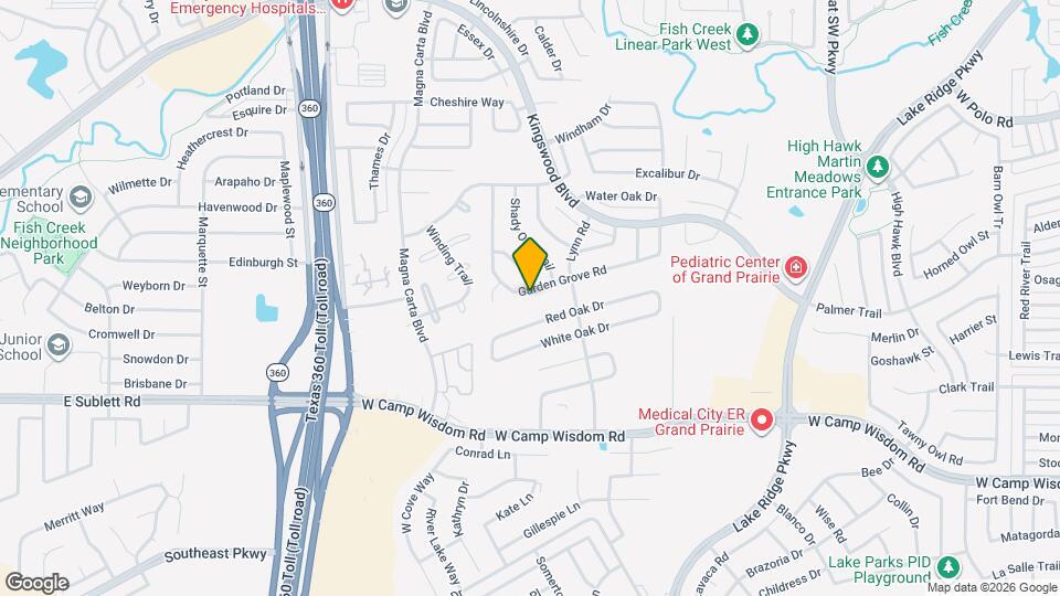 4958 Briar Oaks Ln Map and Location Details